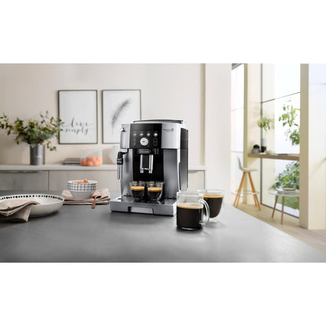 DeLonghi Magnifica S Smart 250.23.SB Fully Automatic Coffee Machine (Silver Black)
