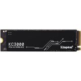 Kingston KC3000 512 GB SSD (Schwarz, Skc3000S 512G, PCIe 4.0 NVMe, M.2 2280)