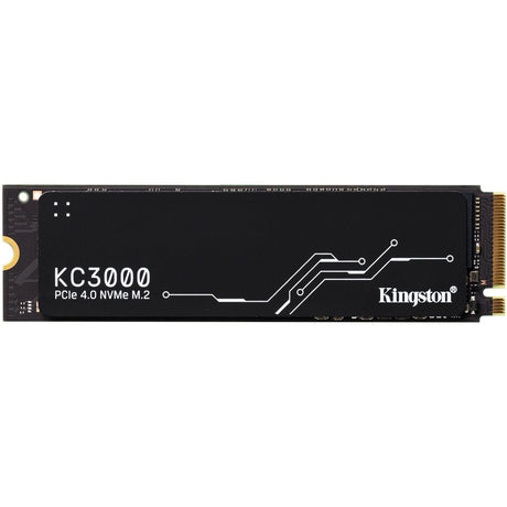 Kingston KC3000 512 GB SSD (Black, Skc3000S 512G, PCIe 4.0 NVMe, M.2 2280)