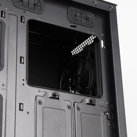 Boîtier tour midi Silverstone seta q1 (noir | 2x USB-A | 1x USB-C)