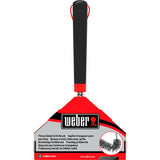 Weber Three-Sided Grill Brush (black red, 30 cm)