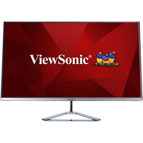 Viewsonic vx3276-mhd-3 31.5 monitor (black (matte) silver, 1x HDMI, 1x DisplayPort, VGA, audio)