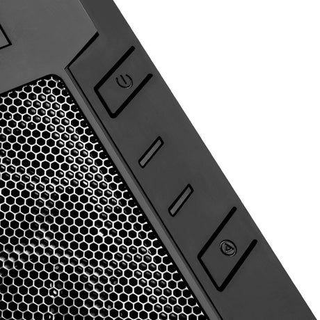 Midi vežový kryt Silverstone sst-ps13b (čierny | 2x USB-A)