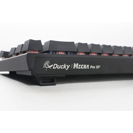 Ducky Mecha Pro SF, Keyboard (Black, US Layout, Cherry MX Speed Silver, RGB LEDs, 65%, PBT Double-Shot)
