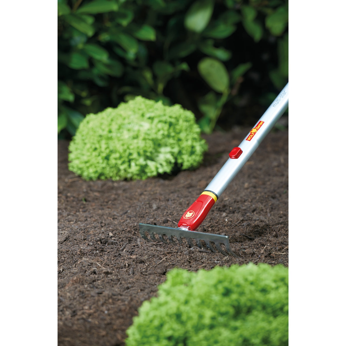 Wolf-garten rake smale tenner 10 tnd ds-m19 - river - 19 cm