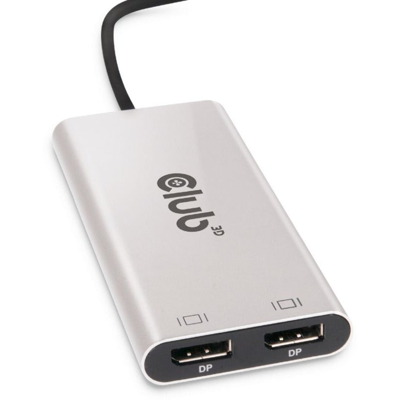 Rozgałęźnik Club 3D Thunderbolt 3 na podwójny port displayport
