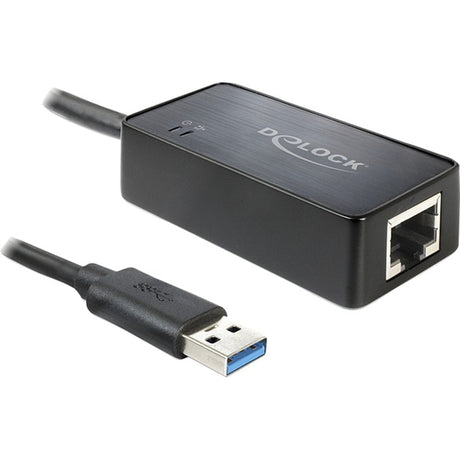 Delock USB 3.0 адаптер -> гигабитов LAN мрежов адаптер (черен)