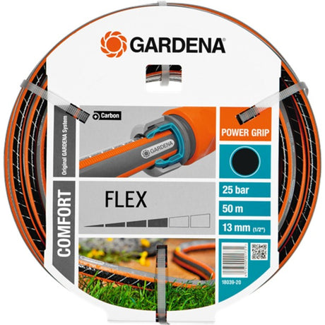 Gardena Comfort Flex Hose 13 mm (1/2") (black-orange, 18039-20, 50 m)