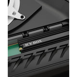 Icy Box ib-m2hs-ps5 heatsink (schwaarz, m.2 ssd heatsink fir playstation 5)