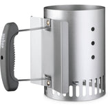 Weber Rapidfire Compact Briquette Starter Charcoal Starter (silver)