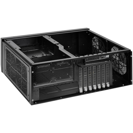 Silverstone SST-GD09B-C HTPC housing (black | 1x USB-A | 1x USB-C)