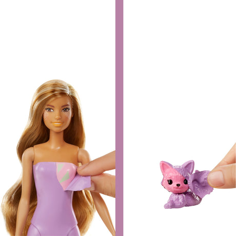 Barbie ujawnia kolory - lalka syrenka w stylu fantasy