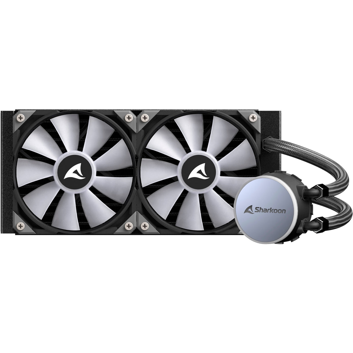 Sharkoon s70 rgb water cooling (black, 4-pin pwm fan connector)