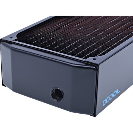 Alphacool nexxxos UT60 fuld kobber 420mm radiator (sort)