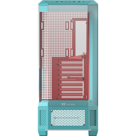 Thermaltake View 600 tg Minze Strawberry Big Tower Wunnengen (Minze Berry | 2x USB-A | 1x USB-C | Temperéiert Glas)