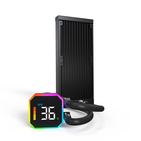 Montech Hyperflow Digital 240 Liquid Cooler (Black)