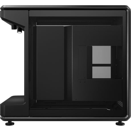 Cooler Master MasterFrame 360 Stage LCD Midi Tower Case (Black | 2x USB-A | 1x USB-C | Tempered Glass)