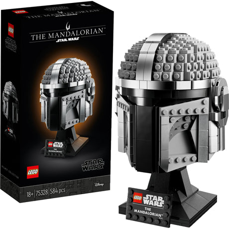Lego star wars the mandalorian helmet set for adults - 75328