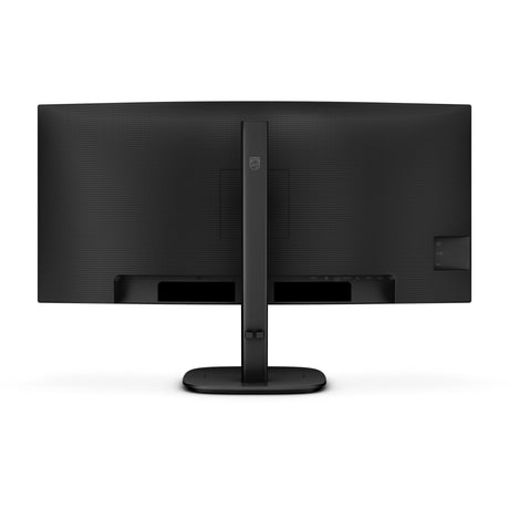 Philips 34b2u3600c 34 monatóir ultrawide cuartha (dubh, HDMI, port taispeána, 4x USB-A, USB-B, USB-C, RJ-45)