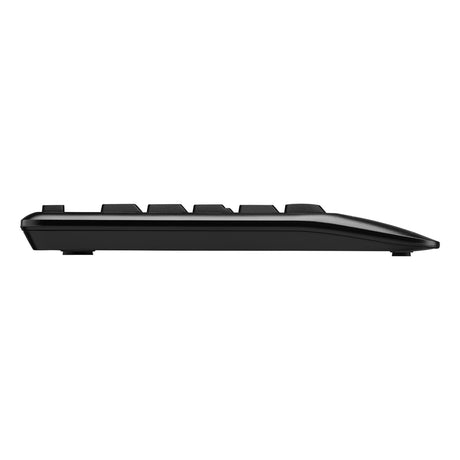 Logitech mk345 comfort wireless keyboard and mouse combo desktopset (zwart, us-international lay-out (qwerty), 100%)