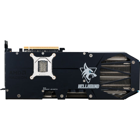 Karta graficzna Powercolor Radeon RX 9070 Gre Hellhound 12 GB GDDR6 (czarna, RDNA4, 3x Display Port, 1x HDMI 2.1)