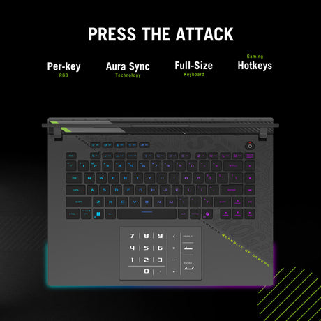 Asus rog strix g16 g614pm-rv112w 16 gaming laptop (ryzen 9 8940hx | rtx 5060 | 32 gb | 1 tb ssd)