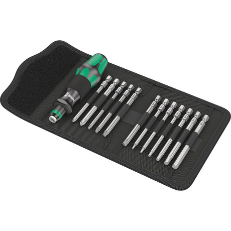 Wera Velo Set 2 Bit Set (schwaarz gréng)