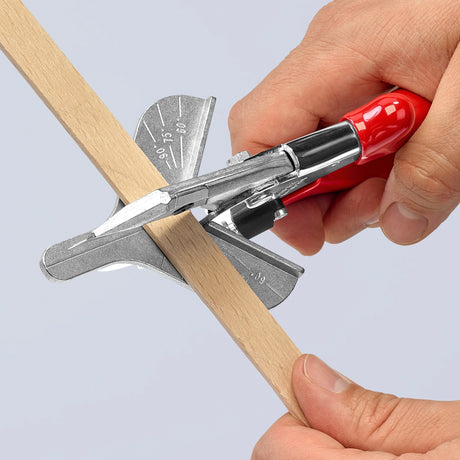 Coupe-onglet Knipex 94 35 215 pour profilés en plastique et en caoutchouc