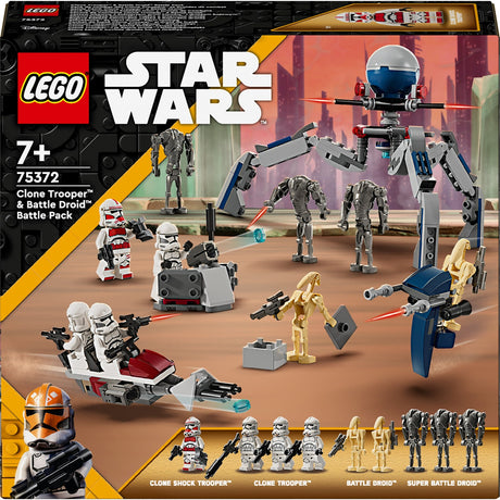 Lego Star Wars Clone Trooper™ battle droid™ mūšio paketas – 75372