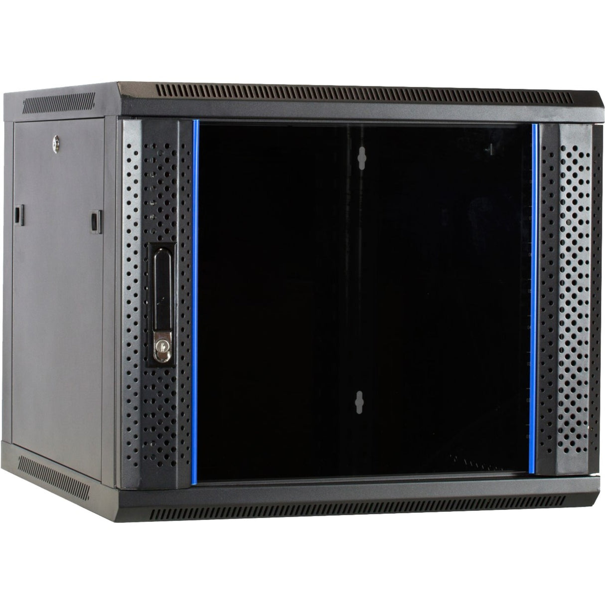 Dsi 9u Wandkabinett mat Glas Dier - ds6609 Server Rack (schwaarz, 600 x 600 x 500 mm)