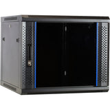 Dsi 9u Wandkabinett mat Glas Dier - ds6609 Server Rack (schwaarz, 600 x 600 x 500 mm)