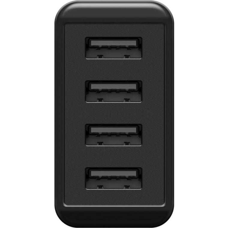 Goobay 4-kierunkowa ładowarka USB (30 W) (czarna)