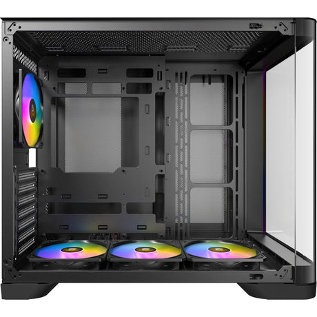 Antec c5 curve argb midi tower housing (black | 2x USB-A | 1x USB-C | tempered glass)