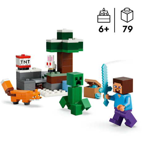 Lego minecraft 21583 steves taiga eventyr