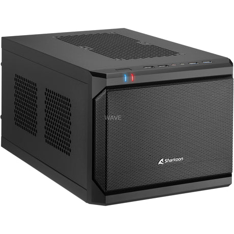 Sharkoon qb one mini tårnhus (svart | 4x usb-a)