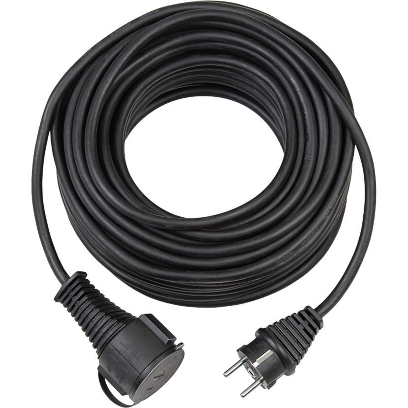 Brennerstuhl bremaxx® ilgintuvas (25 m laidas, trumpalaikiam naudojimui lauke IP44) 25 m juodas