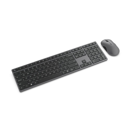 Lenovo 700 modern multi-device wireless combo desktop set (grey, US layout (QWERTY), 100%, 4000 dpi, 2.4 GHz, BT 5.3, USB-A)