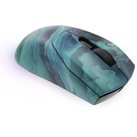 Sharkoon sgm25w gaming mouse (turquoise blue, 12,000 dpi, rgb LEDs)