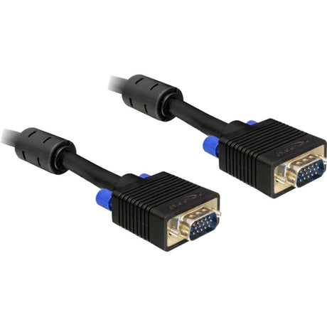 Delock kabel svga hane-hane kabel (svart, 2 meter, 82557)