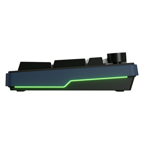 Ducky ok-m-98 rgb mechanical keyboard (black, US layout (QWERTY), KTT Linear, 96%, RGB, hot-swap, PBT, 2.4 ghz | bluetooth | USB-C)