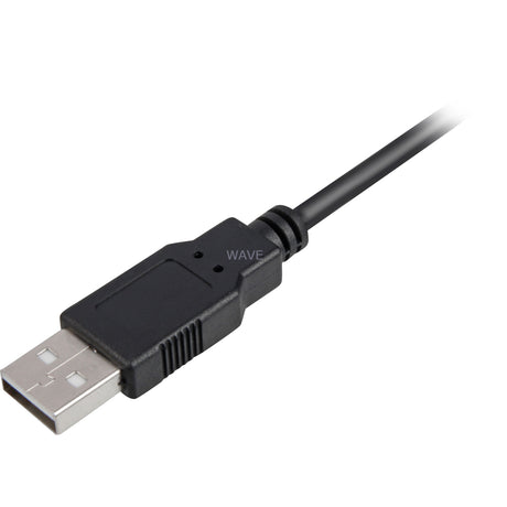 Sharkoon USB-A 2.0 > Mini USB-B Kabel (schwarz, 0,5 Meter, doppelte Abschirmung)