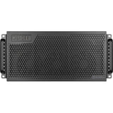 Silverstone RM52 serverio korpusas (juodas | 2x USB-A | 1x USB-C)