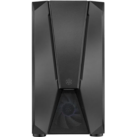 Silverstone sst-fav1mb-pro midi bokšto korpusas (juodas | 4x USB-A | RGB | langas)