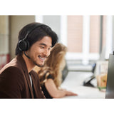 Jabra Evolve2 75 On-Ear Headset (Black, Link380c, Microsoft Teams)