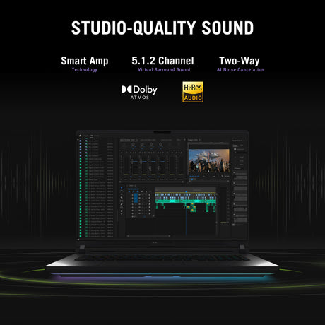Asus ROG Strix G18 G815LR-S9103W 18 Copilot+ spillbærbar PC (svart grå | Core Ultra 9 275HX | RTX 5070 Ti | 32 GB | 2 TB SSD)