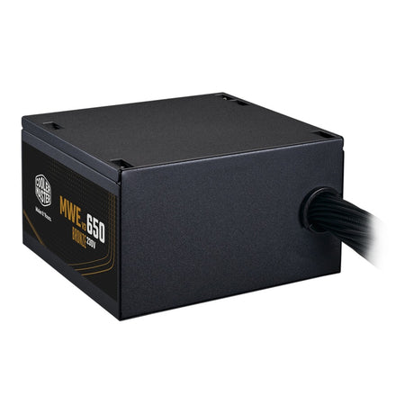 Cooler master mwe 650 bronze v3 650 watt power supply (black, 4x pcie)