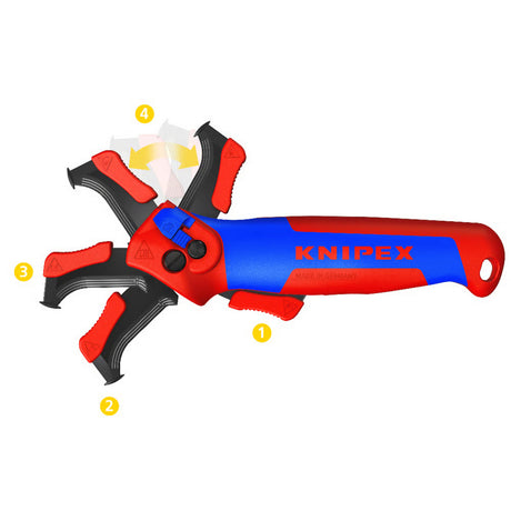 Knipex dismantling knife with sliding shoe - 16 50 145 sb