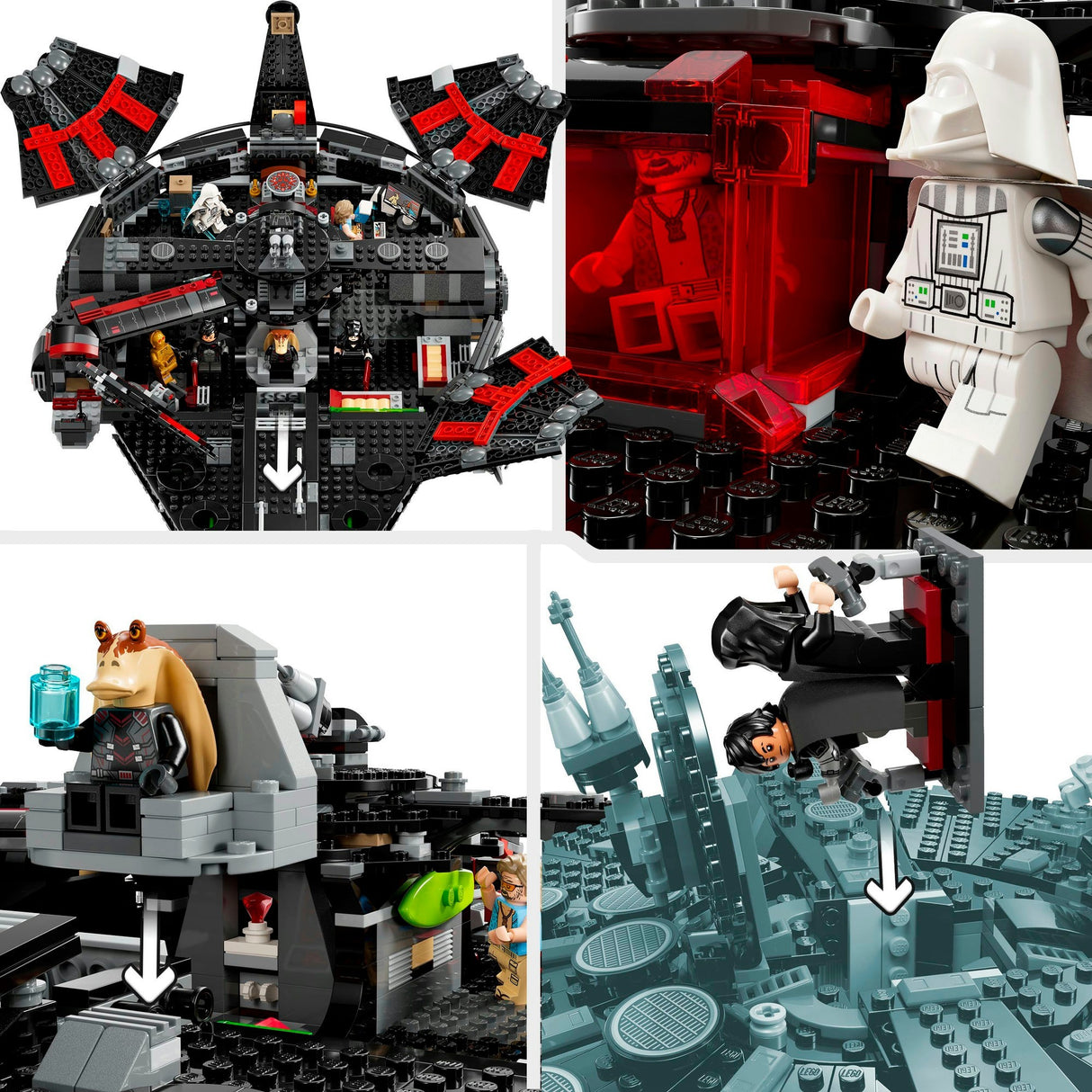 Lego star wars dark falcon - 75389