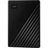 Disco rígido externo Wd meu passaporte de 5 TB (preto, bpkj0050bbk-wesn, micro-USB-B 3.2 (5 GBit s))