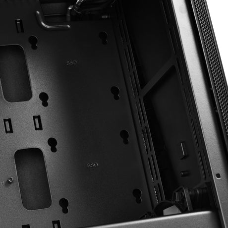 Silverstone sst-fav1mb-pro midi bokšto korpusas (juodas | 4x USB-A | RGB | langas)